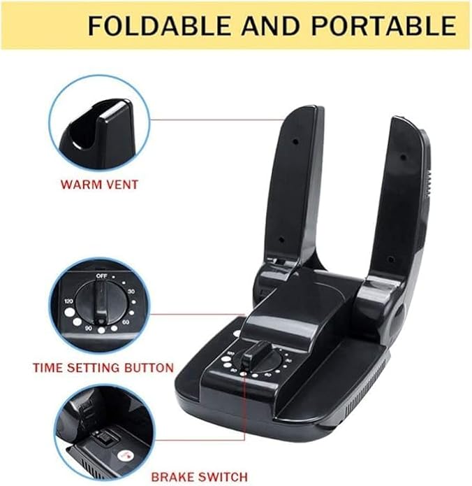 200W Portable Electric Shoe Dryer | Keep Your Footwear Dry & Fresh | Compact & Efficient