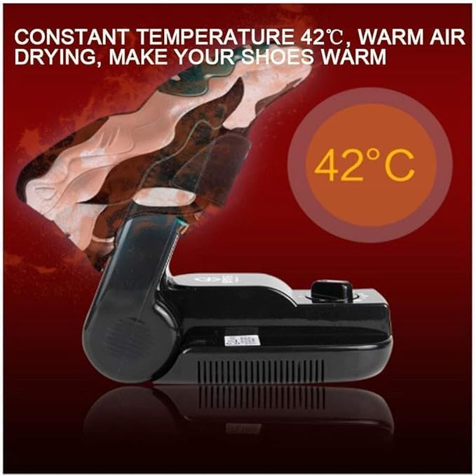 200W Portable Electric Shoe Dryer | Keep Your Footwear Dry & Fresh | Compact & Efficient