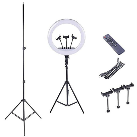 21-Inch Selfie Ring Light with Tripod Stand – Professional Lighting Kit for Content Creators