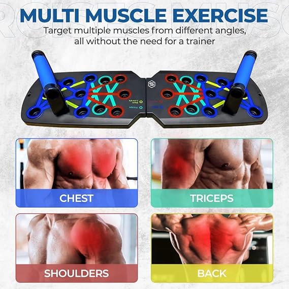 12-in-1 Compression Training Plate Machine | Home Fitness & Workout System for Men & Women