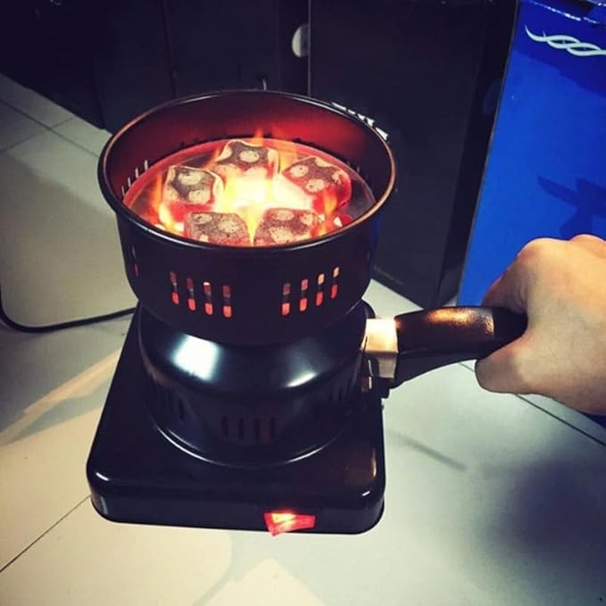 Electric Coal Starter for Hookah & BBQ | Fast Charcoal Heater & Stove | Shisha, Nargila