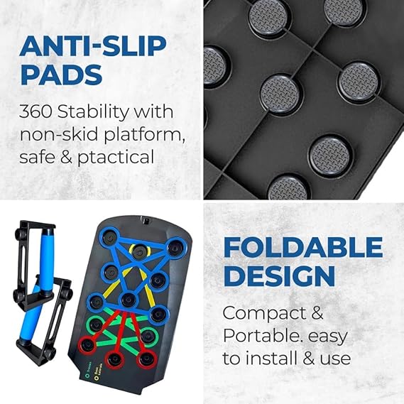 12-in-1 Compression Training Plate Machine | Home Fitness & Workout System for Men & Women