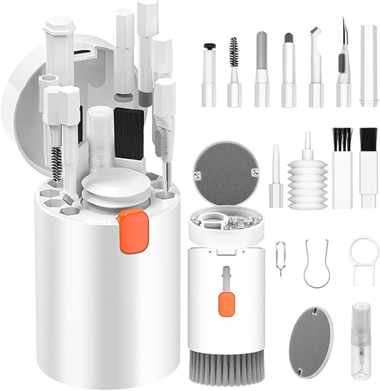 20-in-1 Electronic Cleaning Kit | Multifunctional Tool Set for Keyboards, Laptops, Headphones, Cameras, & Gadgets | Comprehensive Cleaning Solution